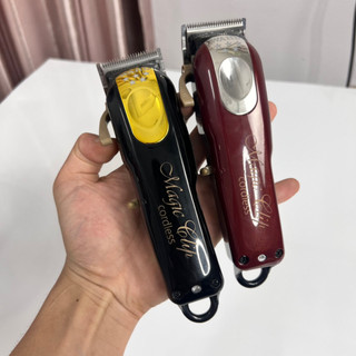 Bộ Tông Đơ Magic Clip Lưỡi Kép 8 Cữ Gá Thép Chuyên Fade