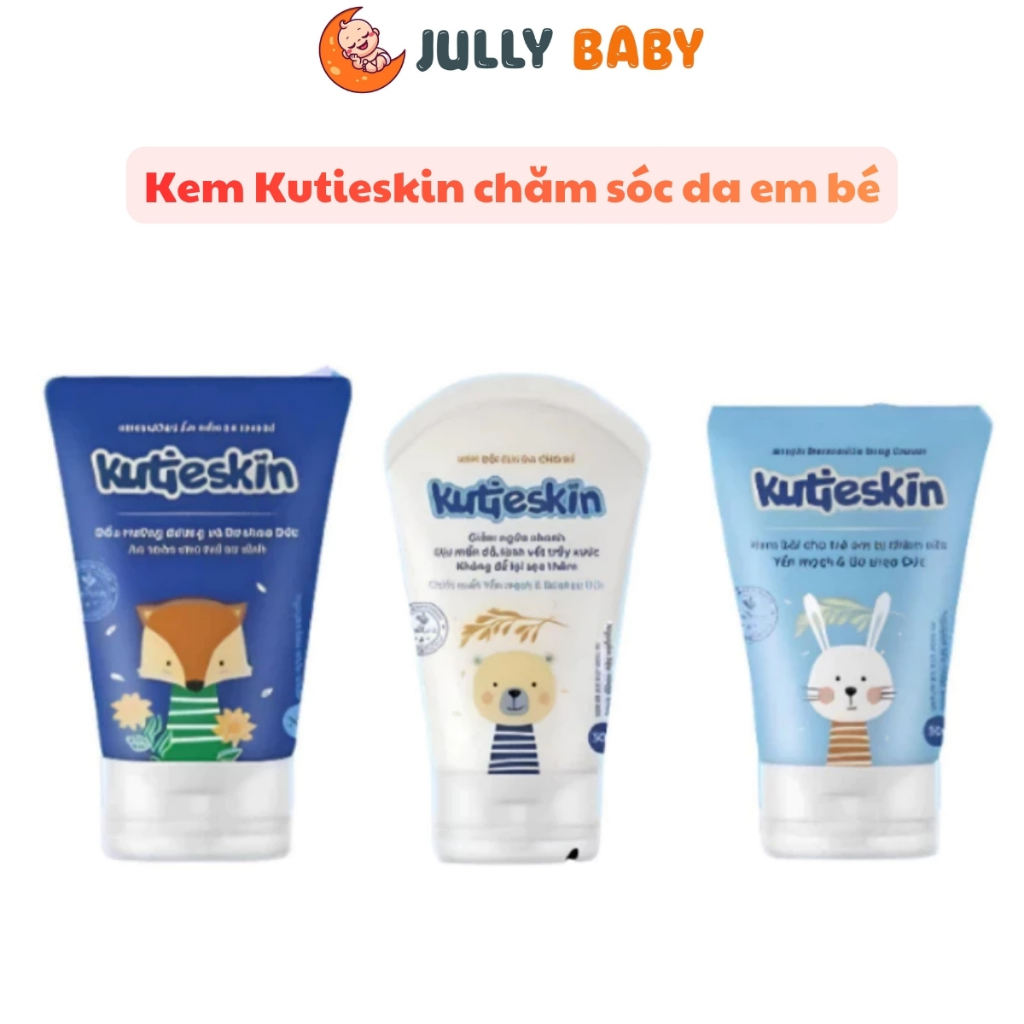 Kem Kutieskin chăm sóc da em bé toàn diện 30g Dưỡng Ẩm Giảm Chàm Sữa Làm Dịu Mát Da Mẩn Ngứa