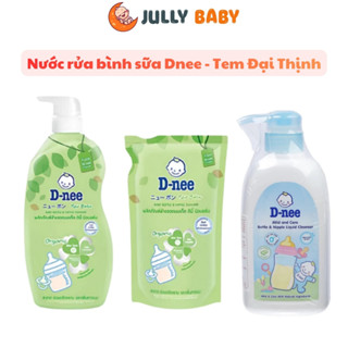  Nước rửa bình sữa Dnee organic Thái trà xanh được làm từ 100% nguyên liệu thực phẩm túi 550ml  chai 