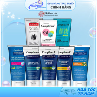  Sữa Rửa Mặt Compliment No Problem Ziaja Da Dầu Mụn Dịu Nhẹ Ngừa Mụn Kiềm Dầu Hiệu Quả 200ml 150ml 