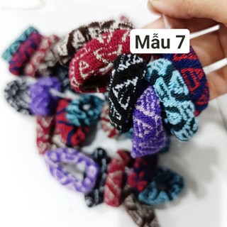 6 Dây cột tóc thun nhiều họa tiết - DBT34