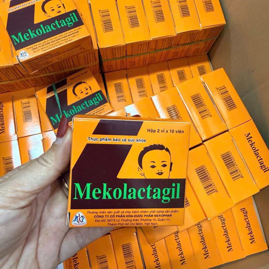 Mekolactagil tải lợi sữa combo 10h