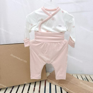 (Nhiều Mẫu) Bộ Nous cài lệch sơ sinh size newborn