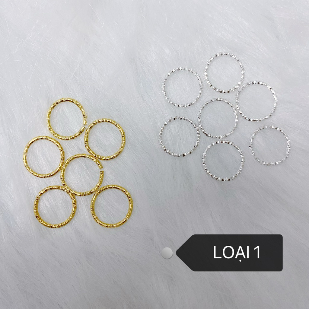 [ PHỤ KIỆN DOll ] CẶP VÒNG TAY VÀNG BẠC TRANG SỨC CHO BÉ 5IN TRAI GÁI