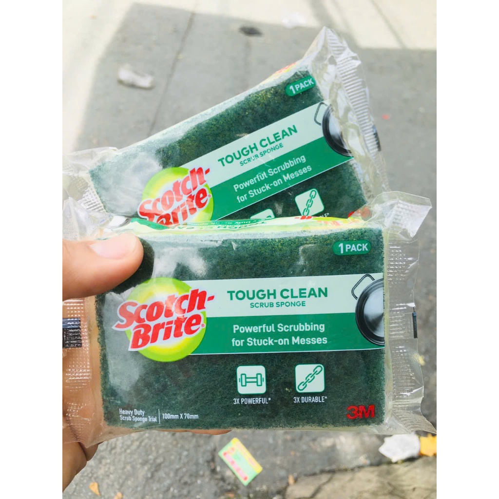 Combo 2 Miếng Mút Xốp Rửa Chén 3M