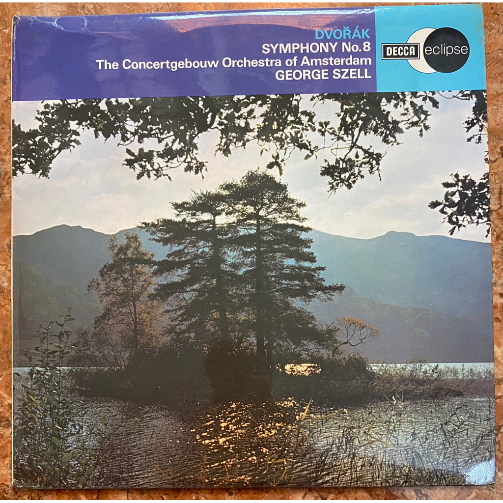 ĐĨA THAN -  DVORAK - SYMPHONY NO.8 IN G MAJOR, OP. 88  Nhạc trưởng GEORGE SZELL  Dàn nhạc Concertgeb
