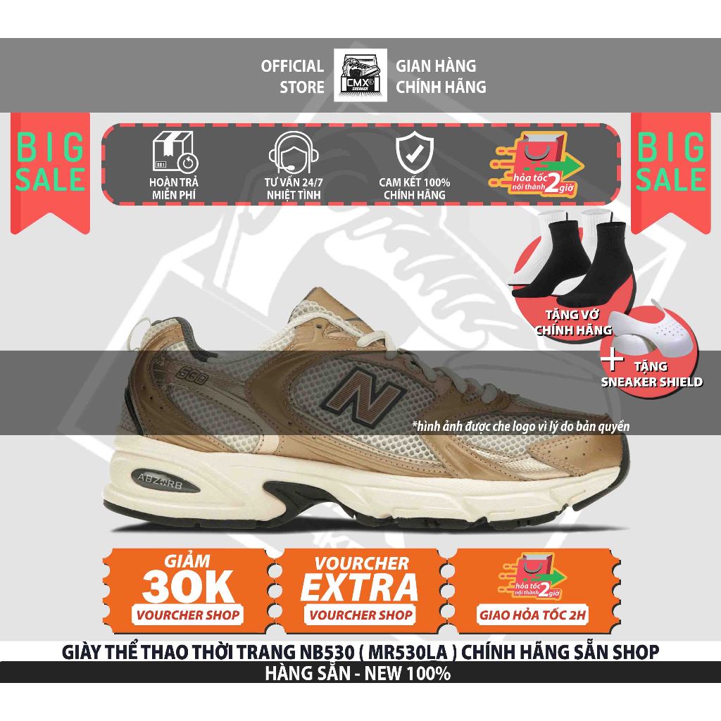 [ HÀNG CHÍNH HÃNG ] Giày THỂ THAO CHÍNH HÃNG NB 530 ( MR530LA ) - AUTHENTIC 100%