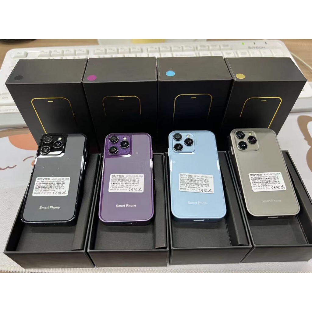 (Shopee Mall) điện thoại thông minh mini siêu nhỏ cảm ứng Soyes XS15