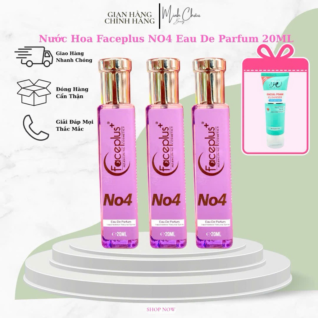 Nước Hoa Faceplus No4 Eau De Parfum 20ML