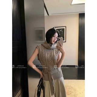 áo len Thừng gilê cổ lọ l1