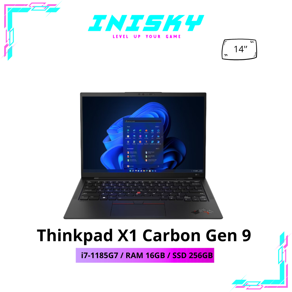 Laptop 2ND Lenovo Thinkpad X1 Carbon Gen 9 Core i7 – 1185G7 | Ram 16GB | SSD 256GB