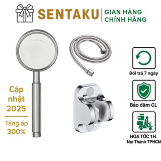 Bộ Vòi Sen Tăng Áp SUS304 SENTAKU – Siêu Bền, Tia Nước Mịn – Tăng Áp Gấp 3 Lần, Bảo Hành 12 Tháng