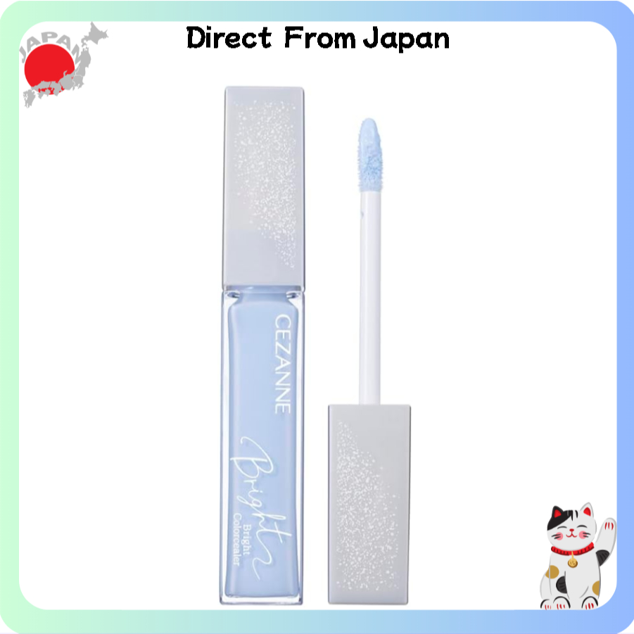 【Direct From Japan】CEZANNE Bright Color Concealer 10 Clear Blue 9g Corrects dullness with color Colo