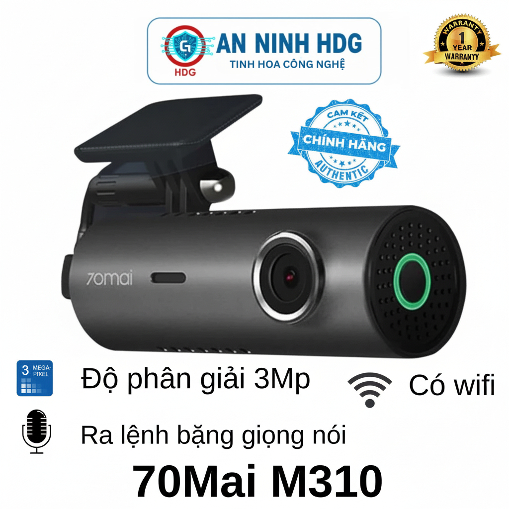 Camera hành trình 70mai M310 new có tiếng việt - Hàng chính hãng quốc tế
