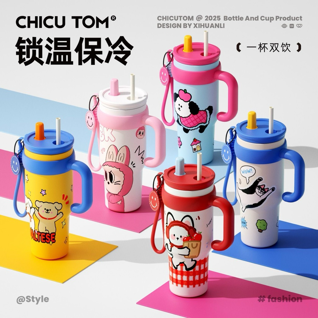 Ly giữ nhiệt cao cấp Chicu Tom 700ml