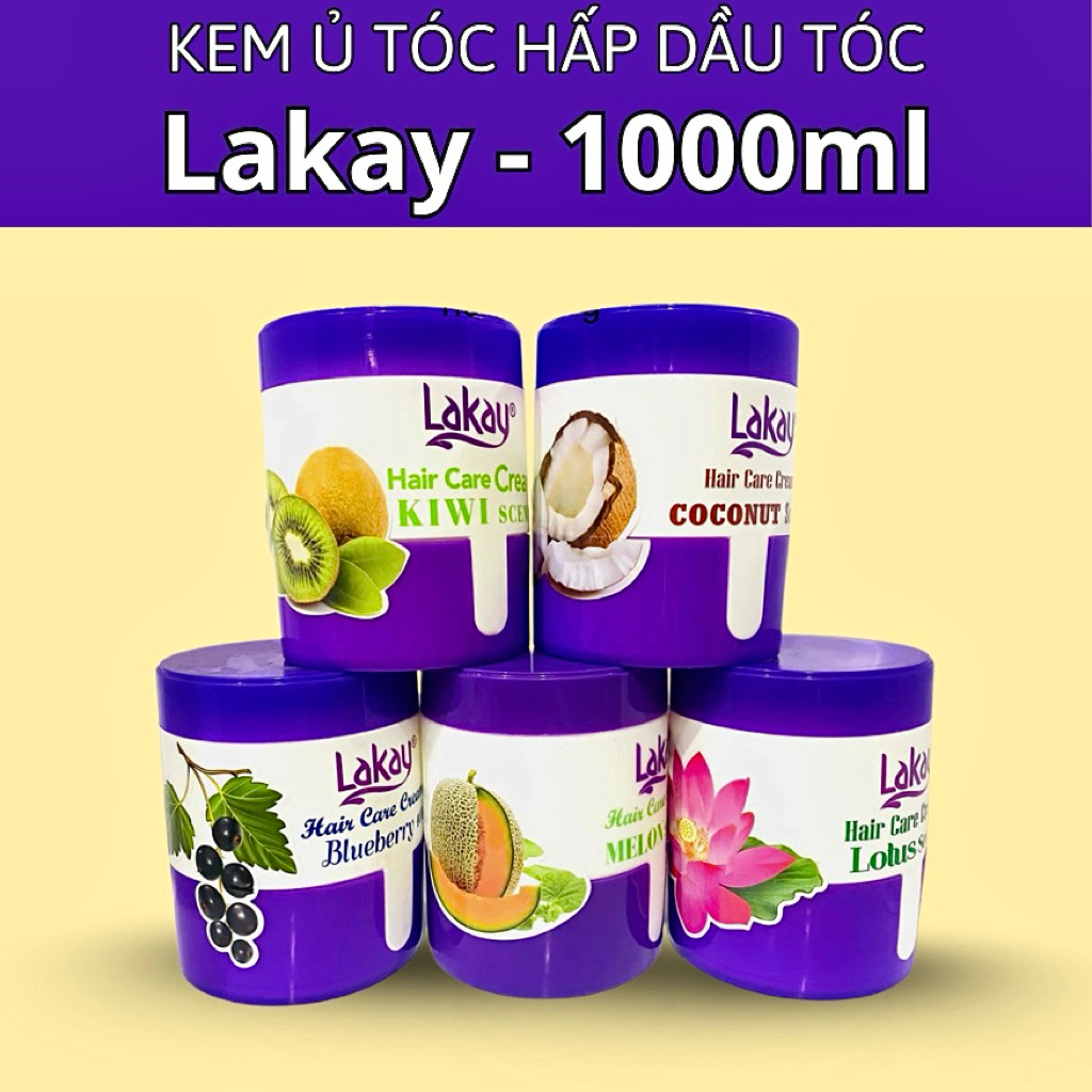 HẤP DẦU Ủ TÓC LAKAY SUÔN MỀM MƯỢT TÓC 1000ML
