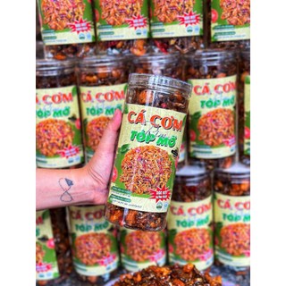 Cá cơm rim tóp mỡ giòn rụm hao cơm hủ 500g