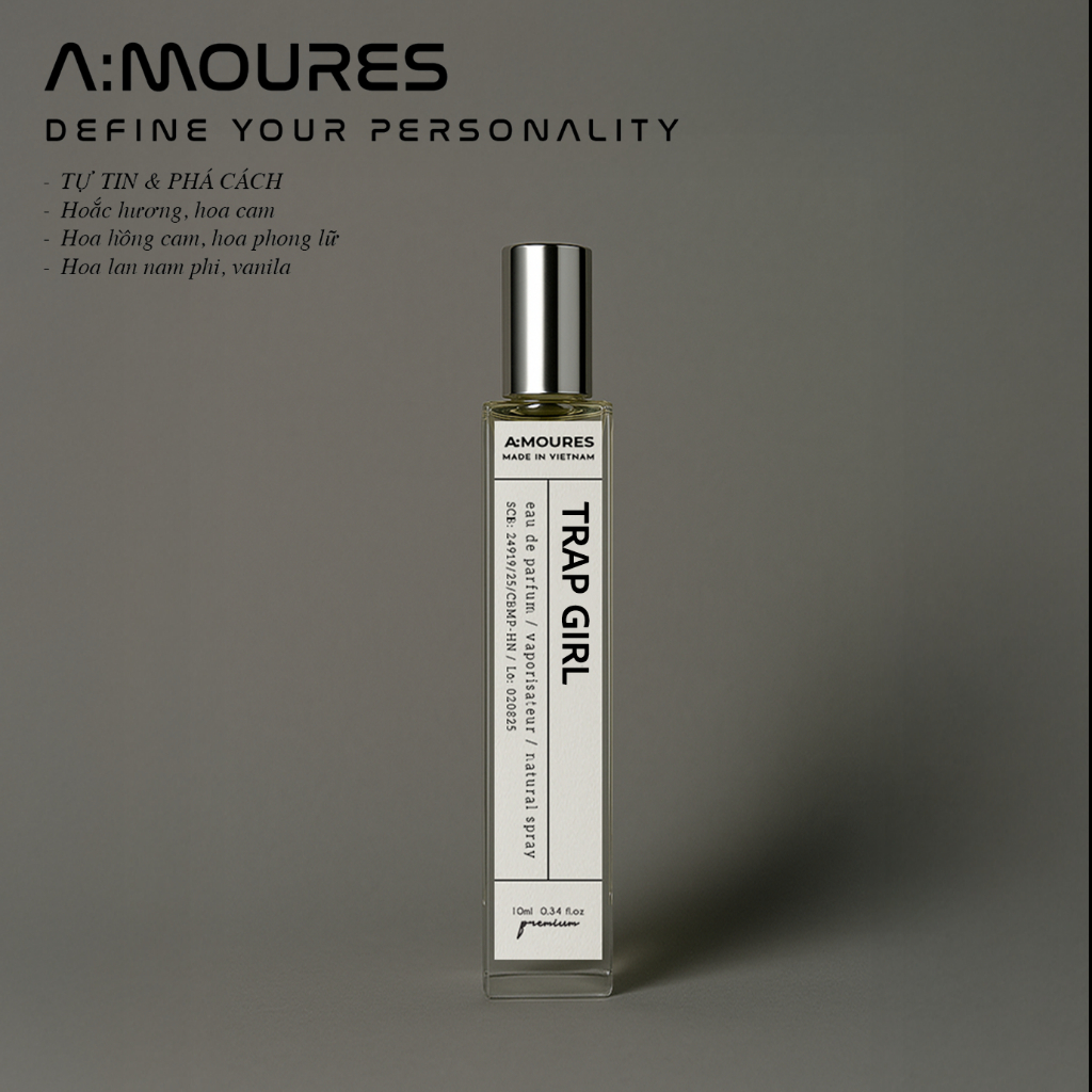 [BST Best Seller] Nước Hoa Nữ Amour Nguyên Liệu Nhập Khẩu Hương Thơm Ngọt Ngào, Cuốn Hút, Dạng Xịt 10ml và 2ml | BigBuy360 - bigbuy360.vn