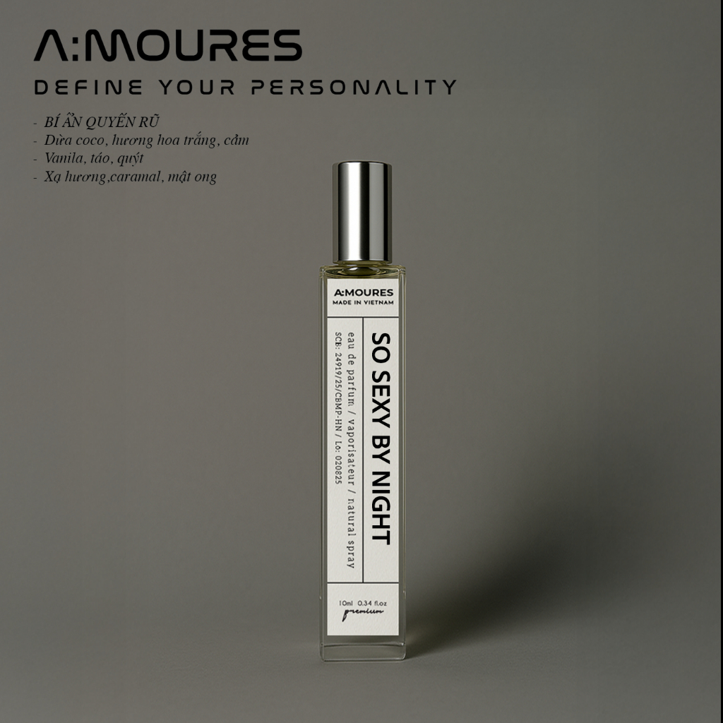 [BST Best Seller] Nước Hoa Nữ Amour Nguyên Liệu Nhập Khẩu Hương Thơm Ngọt Ngào, Cuốn Hút, Dạng Xịt 10ml và 2ml | BigBuy360 - bigbuy360.vn