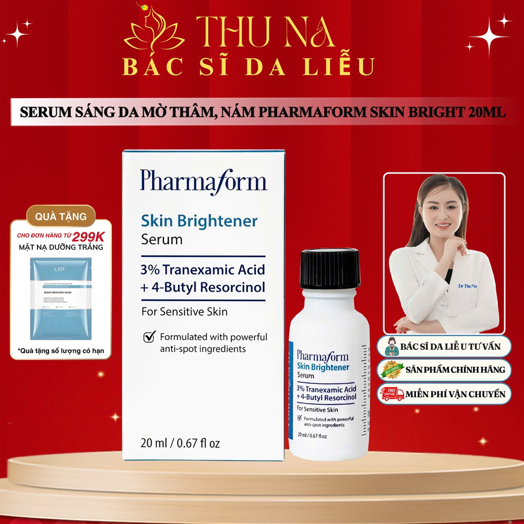 Serum Pharmaform Skin Brightener Serum 3% Tranexamic acid + 5% Niacinamide 20ml