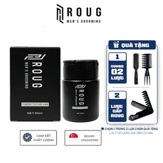  Bột tạo phồng tóc nam Roug Powder Texture Hair 60ml giữ nếp hút dầu tóc tốt Roug Men's Grooming 