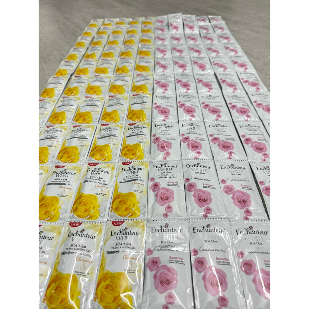 Combo 5-10 Dây Sữa Tắm Enchenteur 10 Gói x 6g