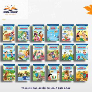 Truyện Bộ 20 cuốn,Bộ 10 cuốn,Bộ 5 cuốn Truyện Cổ Tích,Truyện Ngụ Ngôn,Truyện Kể Mầm Non Song Ngữ Việt-Anh
