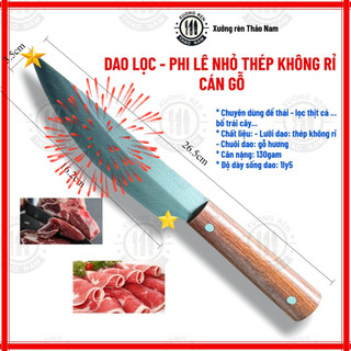 Dao lọc - tách cá thép Nhật - Không rỉ