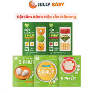  Bột làm bánh trộn sẵn Mămmy làm bữa phụ cho bé 6 tháng: bánh Crepe Pancake Núng nính Pudding và Bột làm váng sữa 