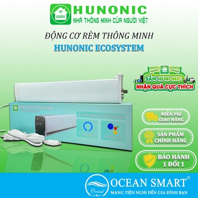 Động Cơ Rèm Thông Minh HUNONIC Ecosystem, Điều Khiển Rèm Từ Xa Qua Điện Thoại - HNREM