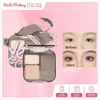  Phấn Highlight & Contour VEECCI – Bắt Sáng Hoàn Hảo Tạo Khối Tự Nhiên Giữ Lớp Makeup Cả Ngày 