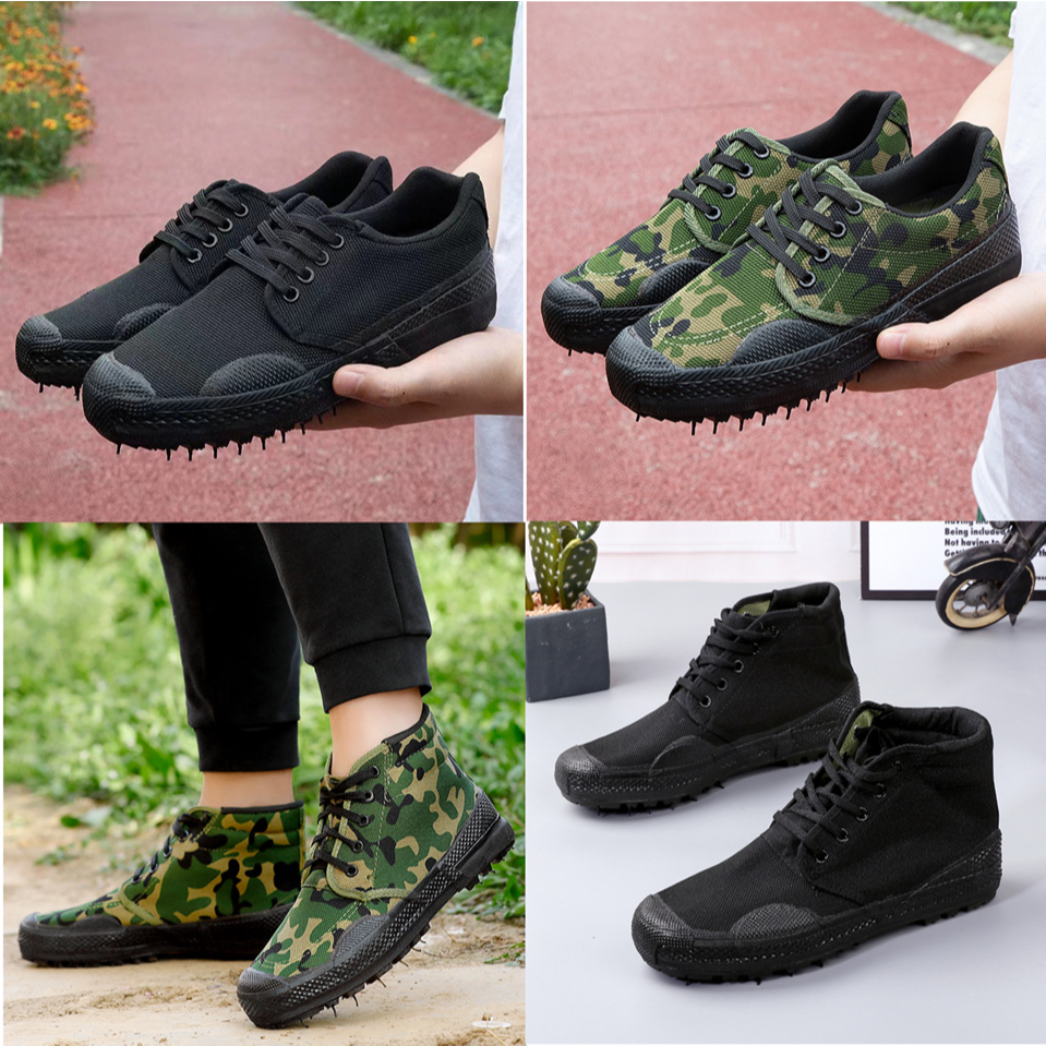 Giày vải đế cao su chống trơn trượt - Giày lao động, giày đi rừng, đi dã ngoại G35