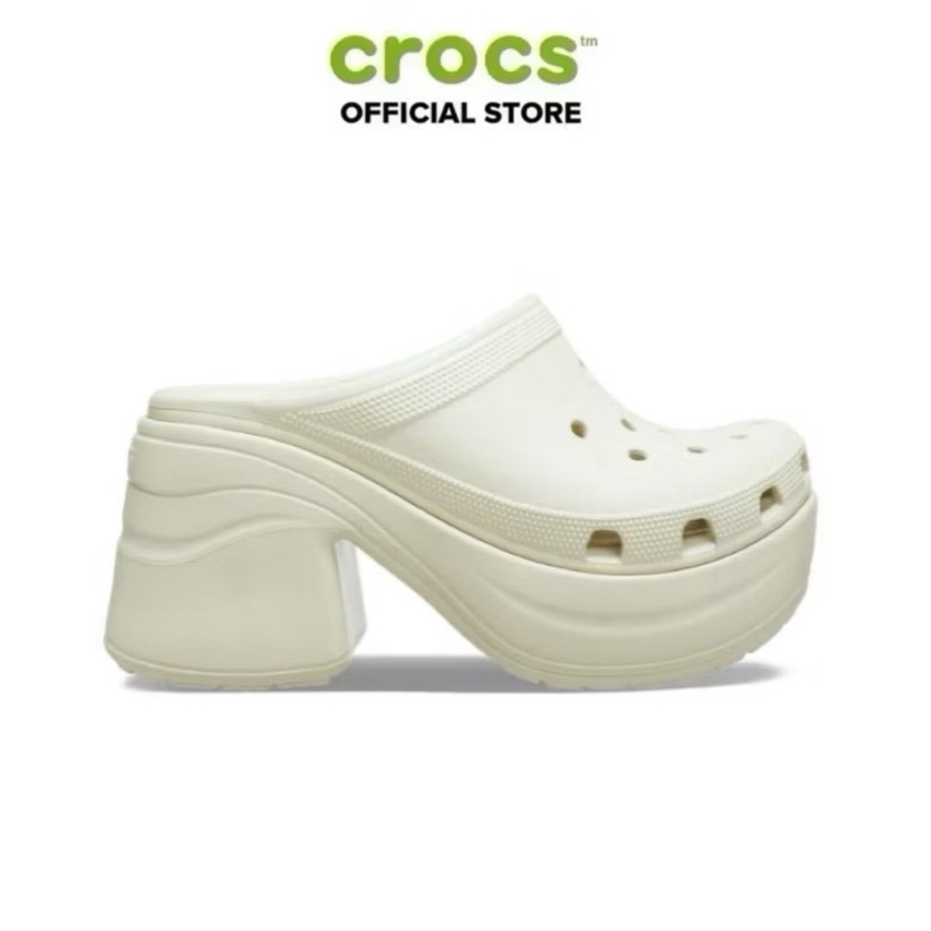 [ CHÍNH HÃNG ] GIÀY CLOG UNISEX CROCS SIREN - BONE