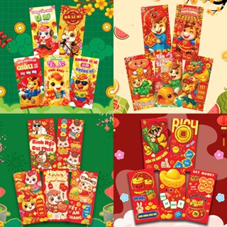  Bao Lì Xì ⚡ Combo 100 Bao Lì Xì Tết 2026 Bính Ngọ Tổng Hợp đủ Mẫu 