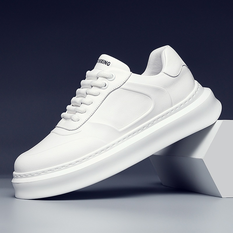 Giày Thể Thao Sneaker Full Trắng Hàng Đẹp Phong Cách Basic Đế Tăng Chiều Cao Đủ size Nam Nữ. | BigBuy360 - bigbuy360.vn