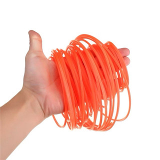 1 Kg Dây Cước Cắt Cỏ, Cước Phát Cỏ Vuông Cam 3,0-3,5-4,0 Li