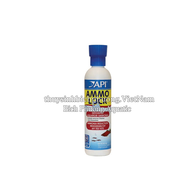 API AMMO LOCK 118ML 237ML - KHỬ ĐỘC AMONIAC NH3 CHO BỀ CÁ CẢNH THỦY SINH