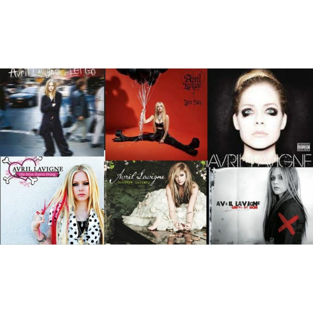 Avril Lavigne vinyl các album The Best Damn Thing Goodbye Lullaby Love Sux Head Above Water Under My