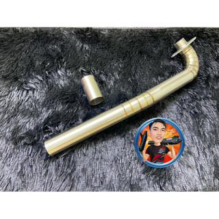 Cổ Pô Size 38 Inox304 Sài WaveA110 S110 RSX110 BLADE110 Tặng Khâu Nối Inox
