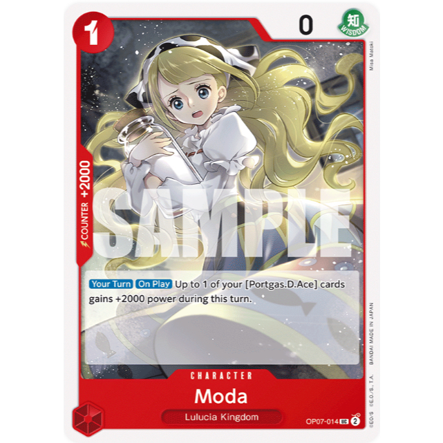 [Thẻ bài OnePiece] OP07-014 | UC | CHARACTER Moda