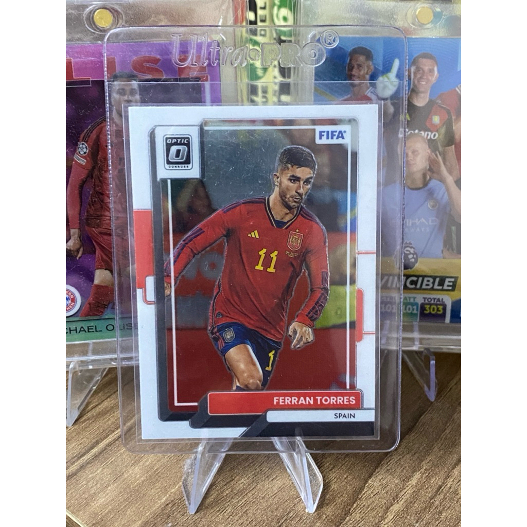 [THẺ CỨNG] Thẻ Cầu Thủ Ferran Torres Panini Donruss 2022-23 SPAIN #117