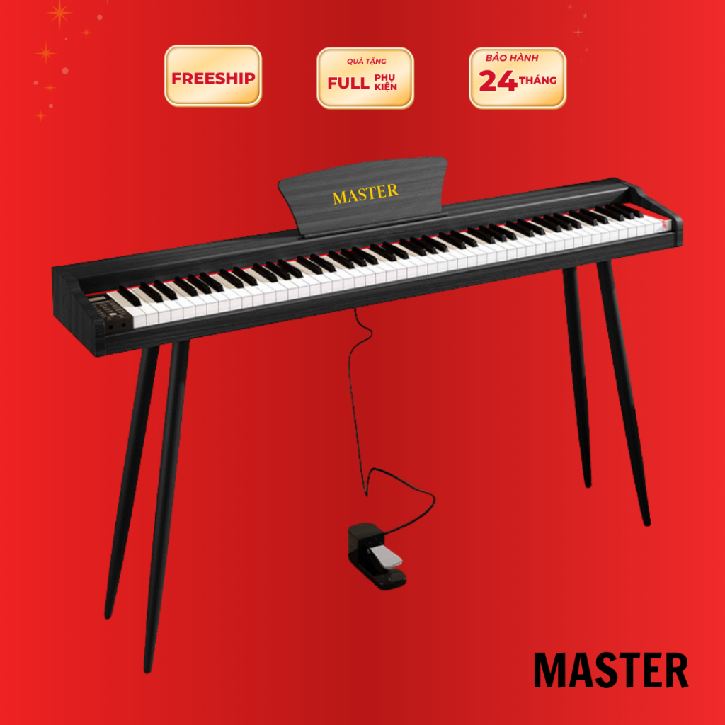 PIANO MASTER C300 - KÈM 4 CHÂN SẮT - ĐÀN PIANO DÀNH CHO NGƯỜI MỚI