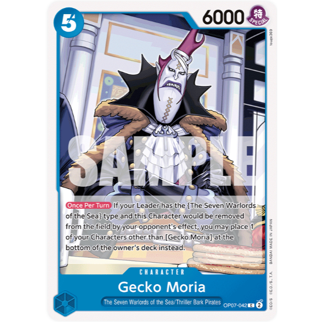 [Thẻ bài OnePiece] OP07-042 | C | CHARACTER Gecko Moria