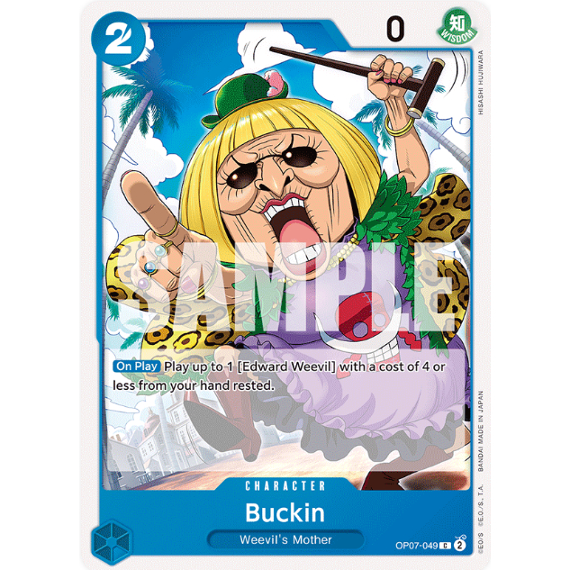 [Thẻ bài OnePiece] OP07-049 | C | CHARACTER Buckin