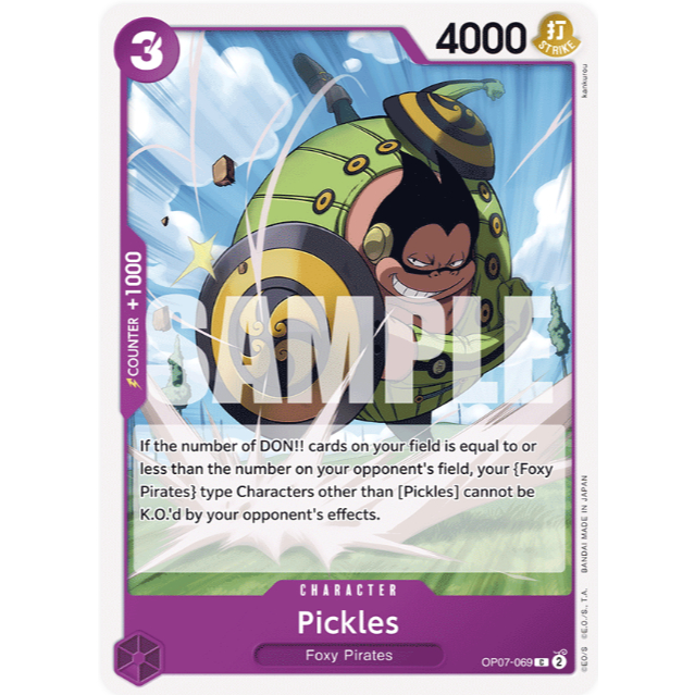 [Thẻ bài OnePiece] OP07-069 | C | CHARACTER Pickles