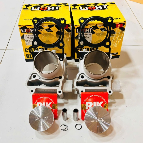 Bộ lòng Light 62/65 cho xe Vario 4val - SH 4val - Lead 4val