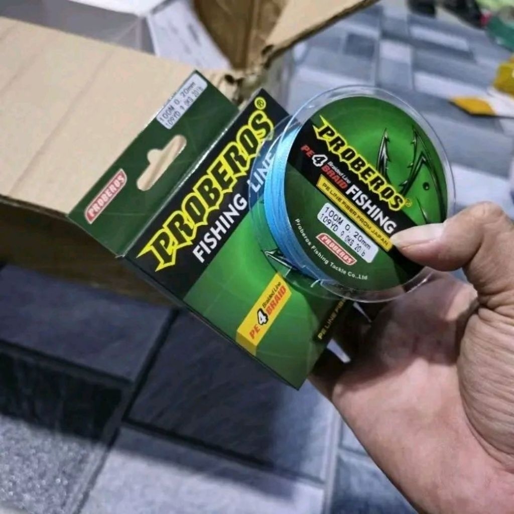 Dây câu cá PE Plaited, phong cách đầy màu sắc 100m PE Dây dây chắn