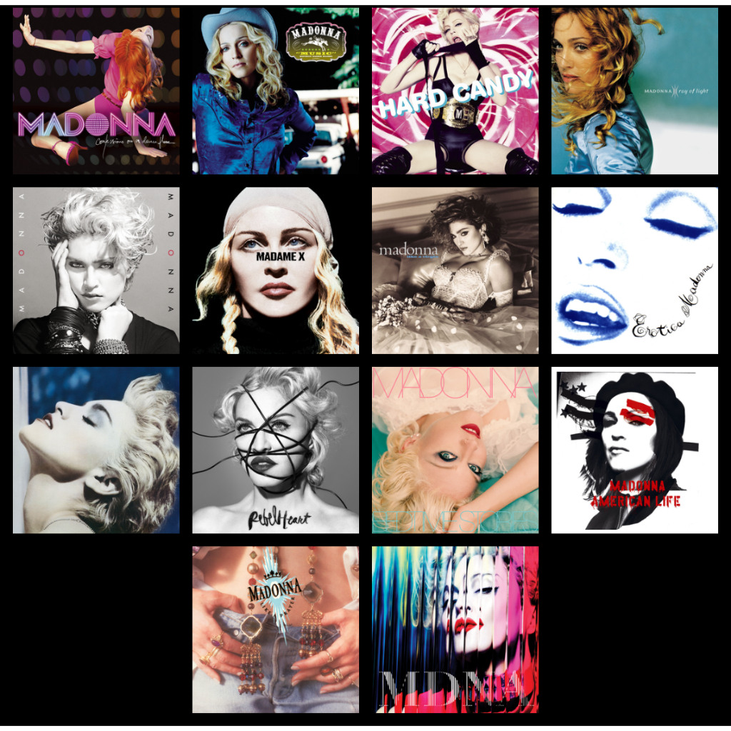 Madonna đĩa than các album vinyl
