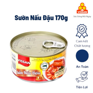 [Combo 5 hộp] Sườn Nấu Đậu Vissan 170g Chính Hãng Date 2029 Ăn Liền Tiện Lợi