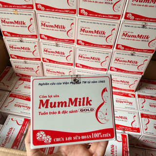 Cốm lợi sữa mummilk  trắng giúp sữa đặc mát bé tăng cân tốt hộp 20 gói